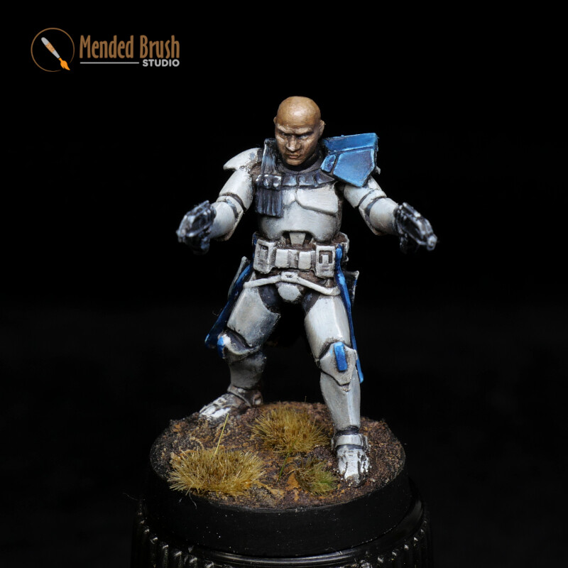 Clone Captain Rex Commander Star Wars Legion Painted Miniature | eBay